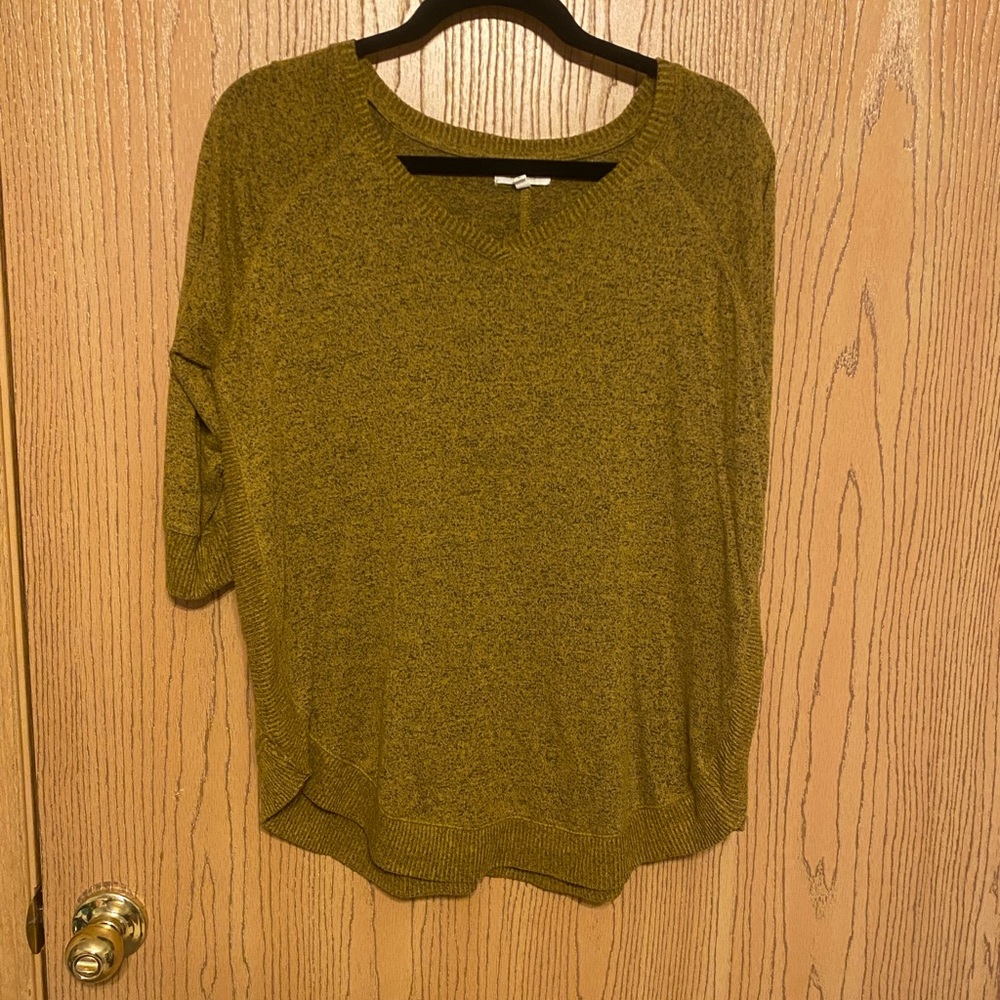 Quarter Sleeve Sweater